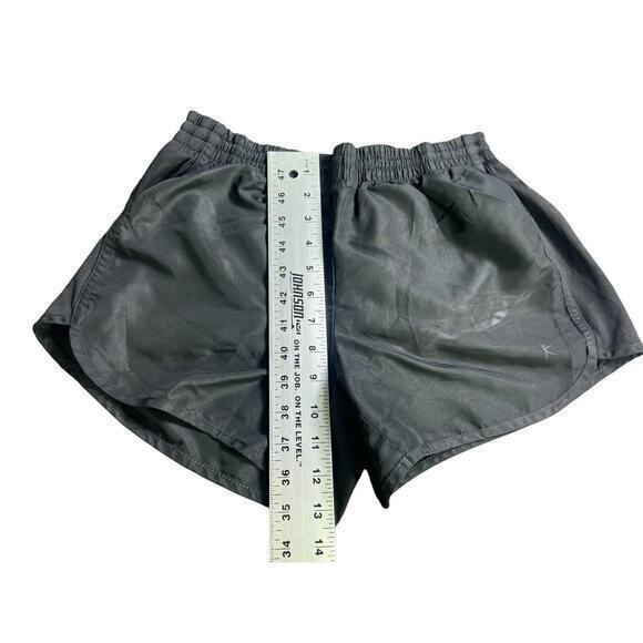 Danskin Jr Teen Girls Black Athletic Shorts Stretch Waist Drawstring Size M 8/10 - Picture 8 of 9